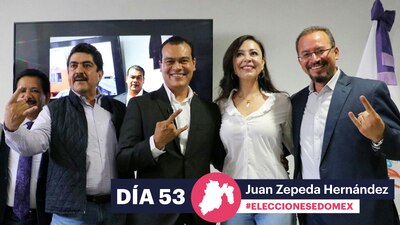 El expresidente del PAN, Manuel Espino, anunció su apoyo a Juan Zepeda por el gobierno del Estado de México