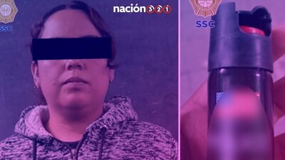 La agresora fue detenida y presentada ante el ministerio público