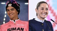 Sheinbaum manda “buenas vibras” al ciclista mexicano Isaac del Toro
