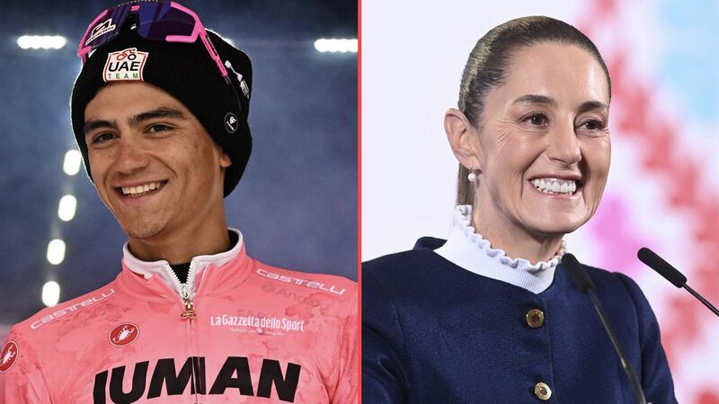 Sheinbaum manda “buenas vibras” al ciclista mexicano Isaac del Toro