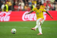 Federación Colombiana de Futbol condena amenazas de muerte contra Jaminton Campaz tras fallar gol