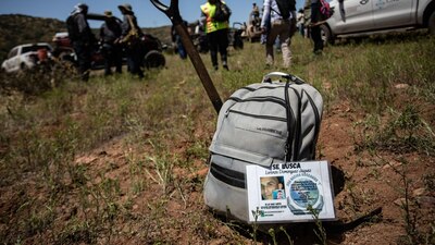 Buscaba a su esposos, Brayan Omar Celaya, desaparecido en diciembre de 2020