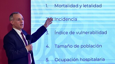 El funcionario aseguró que la humanidad debe acostumbrarse a vivir con agentes infecciosos