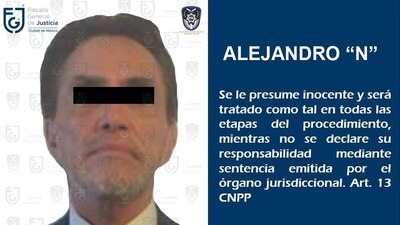 Esta es la segunda vez que lo detienen, pero la primera vez fue por fraude