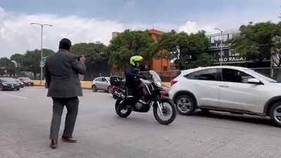 Fueron horas de caos y mucho tránsito