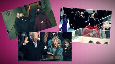 Estos son algunos detalles que ocurrieron en la toma de posesión de Biden