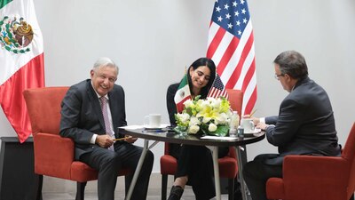 López Obrador afirmó que la llamada se desarrolló en armonía