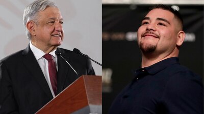 Andrés Manuel López Obrador felicitó a Andy Ruiz por su triunfo en el boxeo