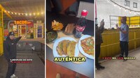 Influencer ruso sabotea restaurante de tacos; dice que la comida mexicana es inútil