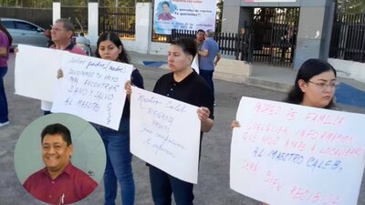 El profesor Miguel Ángel Caleb García fue privado de su libertad el pasado lunes