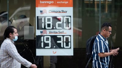 El peso cerró con uno de sus mejores niveles desde 2020