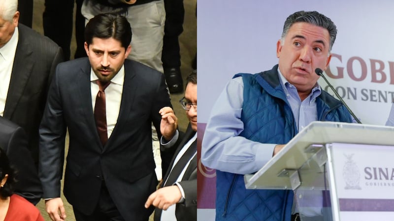 Senado otorga licencia a Enrique Inzunza; su suplente rinde protesta