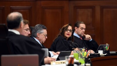 La primera mujer en presidir la SCJN