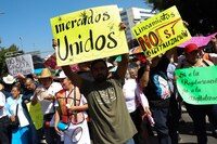 ¿Qué es lo que reclaman los comerciantes que se manifiestan en la CDMX?