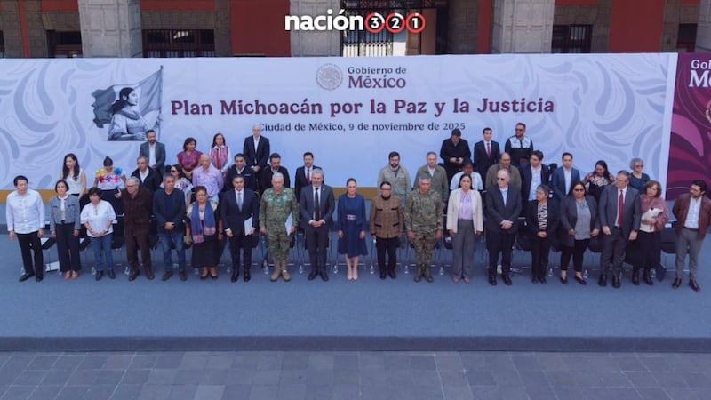 Presentan el Plan Michoacán por la paz y la justicia ¿Cuáles son los puntos clave?