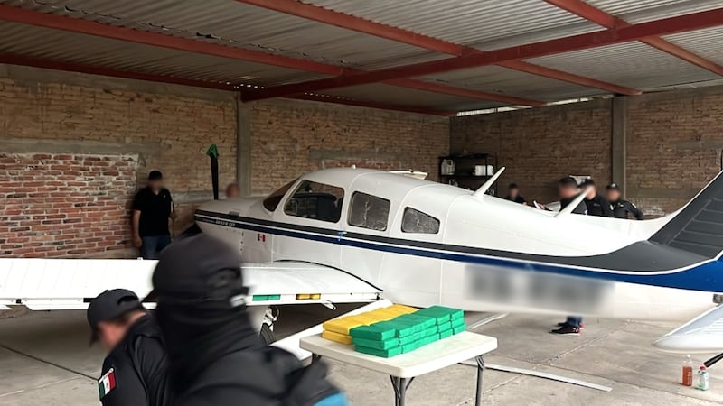 ¡Vaya cargamento! Decomisan una avioneta y drogas en un aeródromo clandestino de Chiapas