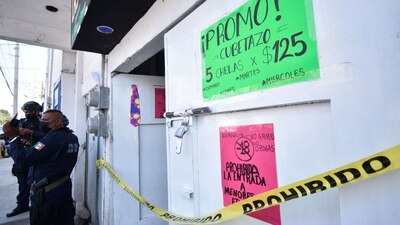 Cerraron bares, taquerías y pizzerías; avenidas y calles principales de la ciudad lucieron desoladas