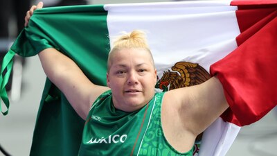 Revalidó la presea de bronce de Tokyo 2020 que ganó en esta misma prueba
