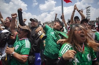 “Con el Mundial la gente está feliz, feliz, feliz, requetefeliz”, dice Sheinbaum