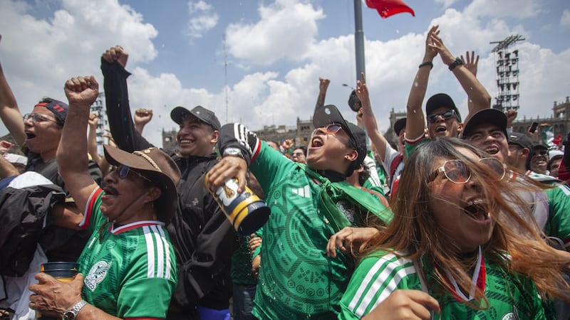 “Con el Mundial la gente está feliz, feliz, feliz, requetefeliz”, dice Sheinbaum