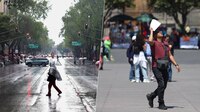 Domingo con calor por la mañana y lluvias fuertes por la tarde en la CDMX