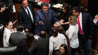 Ricardo Monreal, senador por Morena