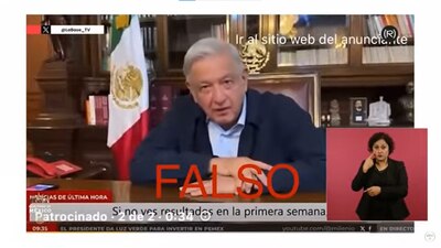 Denunció que en redes circulan imágenes con su voz y su imagen creados con IA