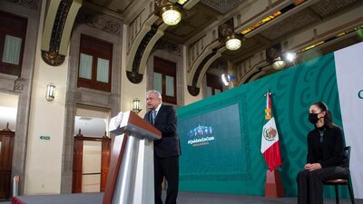 La jefa de Gobierno de la CDMX acudió a la 'mañanera' tras el colapso de la Línea 12