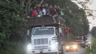 Parece que los centroamericanos no quieren quedarse en México