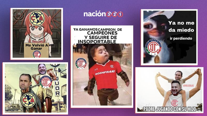 América vuelve a hacer el ridículo ante Toluca... y los memes no perdonan