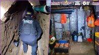 FOTOS: Autoridades mexicanas desmantelan narcotúnel que conectaba con San Diego, EU