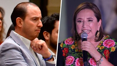 Xóchitl reconoce un choque entre ella y Marko Cortés