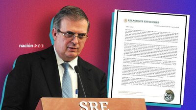 El canciller mexicano dijo que la portada de 'The Economist' publicada este jueves es la "síntesis de la exasperación".