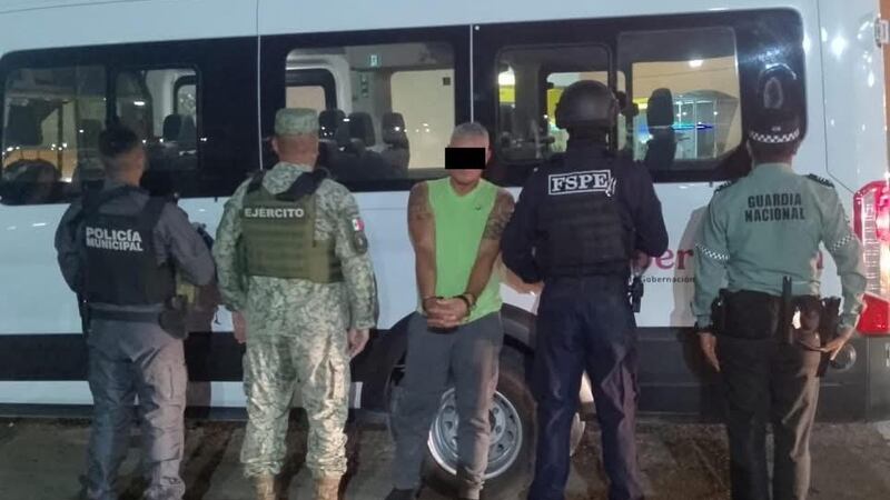 Capturan a exmilitar de EU acusado de abuso sexual; activan operativo por su perfil táctico