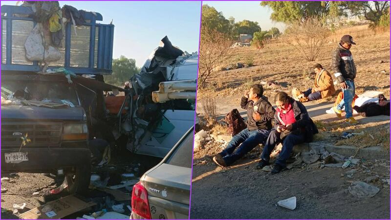 Trágico choque en Tecámac deja al menos 5 muertos y más de 15 heridos