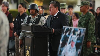 El evento se realizó en las instalaciones de la 11 Zona Militar con sede en el municipio de Guadalupe