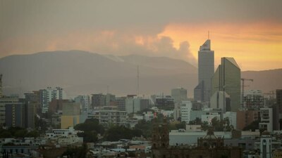 Se registraron altas concentraciones de ozono en el Valle de México