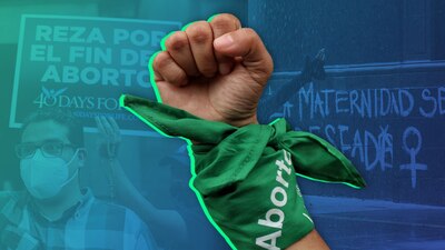 Mujeres y hombres se han manifestado a favor por el derecho a decir sobre el aborto