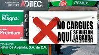 Gobierno colgará lonas de “Se vuela la barda” en gasolinerías que cobren  combustible caro