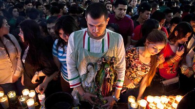 Miles de fieles se dan cita el 12 de diciembre en la Basílica para celebrar el día de la Virgen de Guadalupe