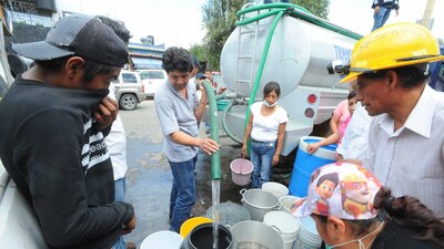 Reparaciones en el sistema Cutzamala afectaron el suministro de agua en 13 delegaciones