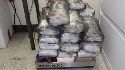Según los primeros reportes, la droga se dirigía al barrio de Tepito para ser distribuida