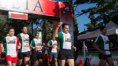 Durante su última carrera como presidente de México