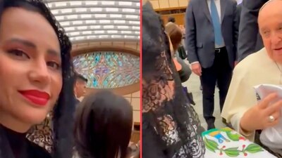 En sus redes sociales compartió el breve momento en el que estuvo de frente con él