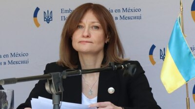 La diplomática ucraniana aseguró que "no le interesan" los legisladores que formaron el grupo.