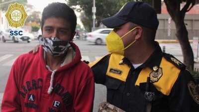 Por el buen acto, Omar García Harfuch, jefe de la Policía capitalina, aseguró que el policía será ascendido