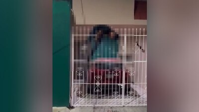 El presunto ladrón fue grabado por vecinos de la zona