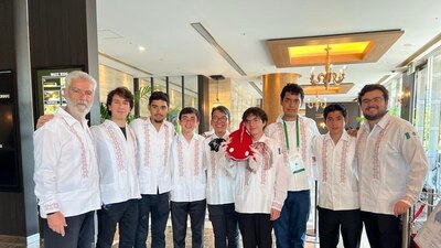 El equipo mexicano que participó presencialmente en Chiba, Jabón