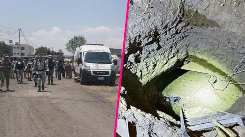 Rescatan los cuerpos de 4 personas que quedaron atrapadas tras colapso de túnel de huachicol