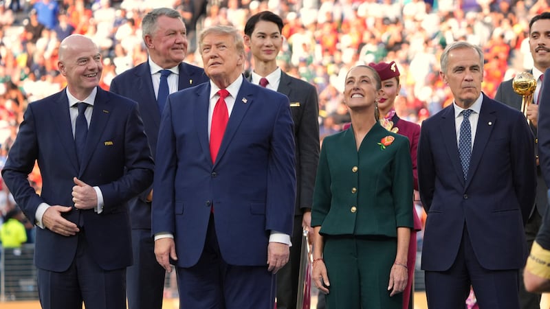 Así fue la participación de Sheinbaum durante la final del Mundial 2026